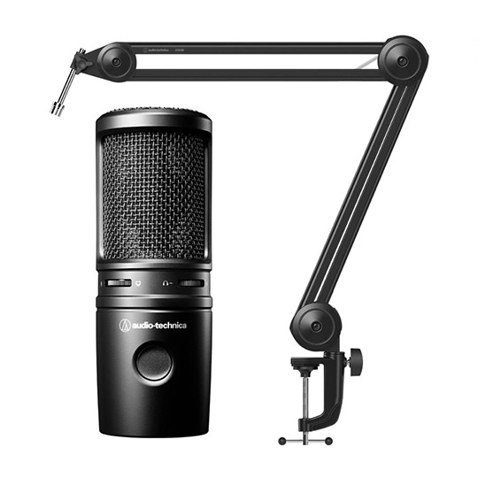 AT2020USB-X & Boom Arm Bundle