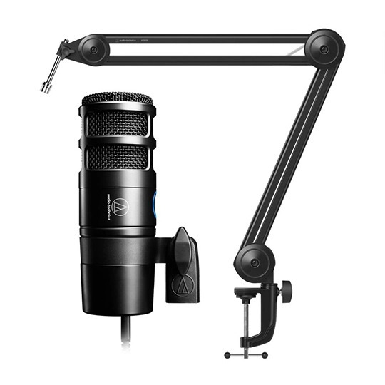 AT2040USB Microphone & Boom Arm Bundle