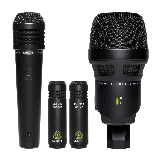 Lewitt BEATKIT 4-Piece Microphone Drum Pack