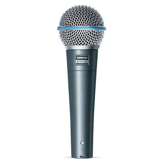 Shure Beta 58A Handheld Dynamic Microphone