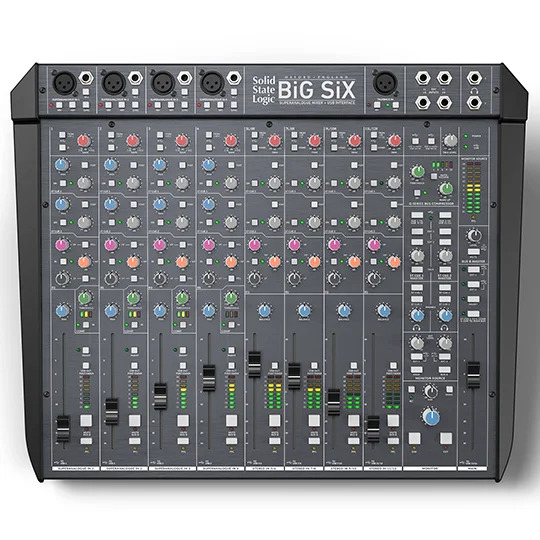 SSL BIG SIX Mixer and Audio Interface