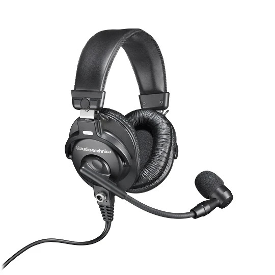 Audio Technica BPHS1 Broadcast Stereo Headset w/ Dynamic Boom Mic