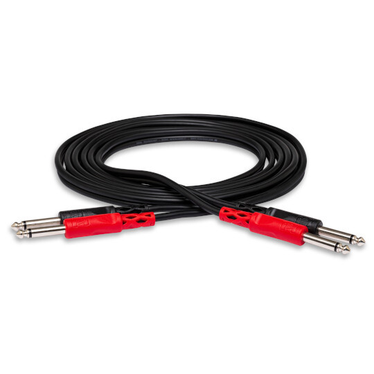 Hosa CPP-204 Dual 1/4 in TS to Same Unbalanced Interconnect (4m)