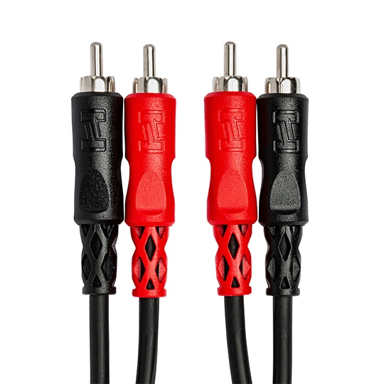 Hosa CRA-200 Dual RCA to Same Stereo Interconnect Cable (Various Lenghts)
