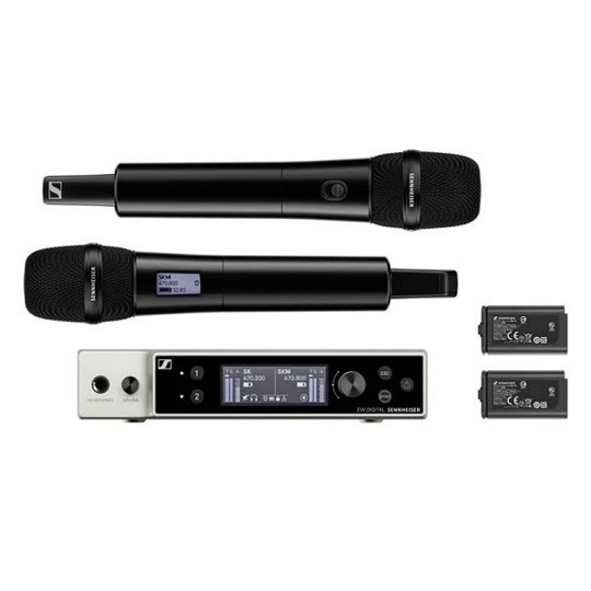 Sennheiser EW-DX 835-S Dual Handheld Wireless Microphone Set (S1-10)