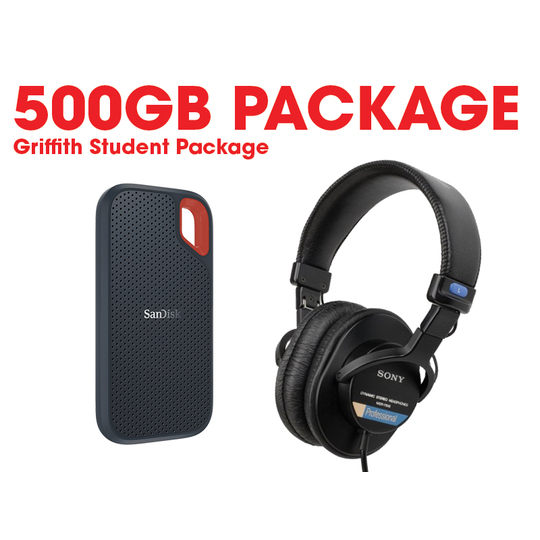 Griffith Student pack - Headphone & 500GB
