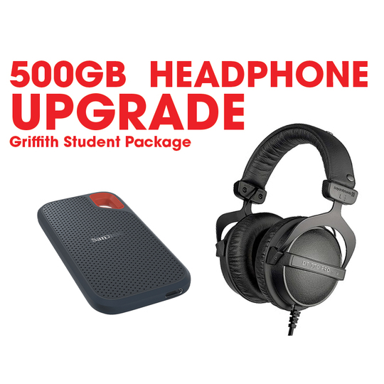 Griffith Student pack - Upgrade Headphone & 500GB