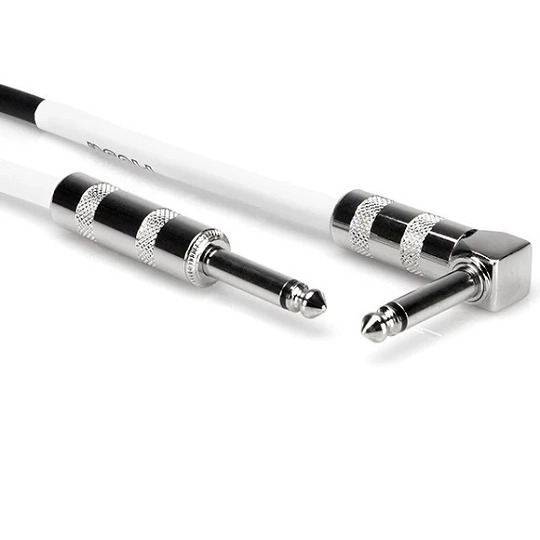 Hosa GTR-200R Straight to Right-angle Guitar Cable (Various Lenghts)