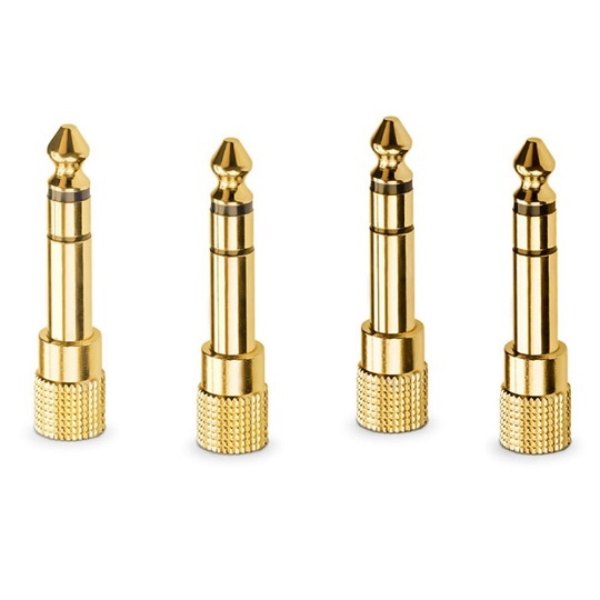 Rode HJA4 3.5mm to 1/4" Headphone Adaptors - 4 Pack (for RODECaster Pro & AI1)