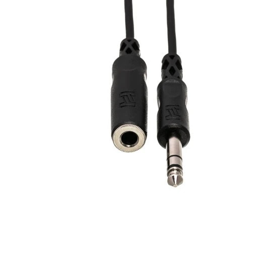 Hosa HPE-300 1/4 in TRS Headphone Extension Cable (Various Lengths)