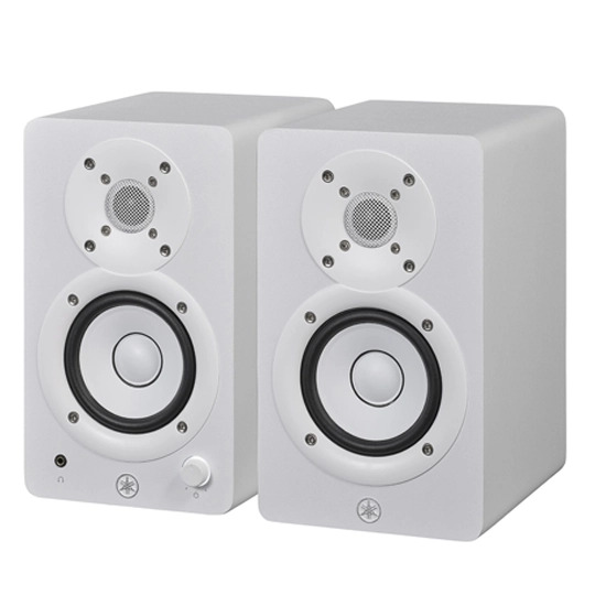 Yamaha HS3 Studio Monitors (White)