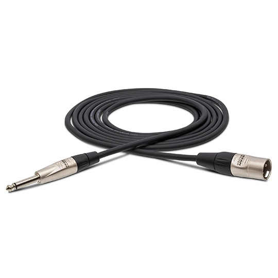Hosa HXP-010 REAN 1/4 in TS to XLR3F Pro Unbalanced Interconnect (10ft)