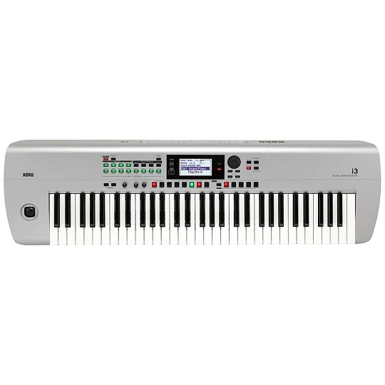KORG i3 Music Workstation Keyboard (Silver)