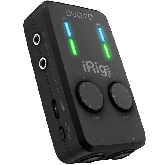 IK Multimedia iRig Pro Duo I/O Mobile 2-channel audio interface