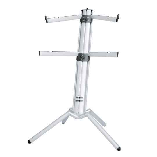 K&M 18860 Column Keyboard Stand Spider Pro | Anodised Aluminium