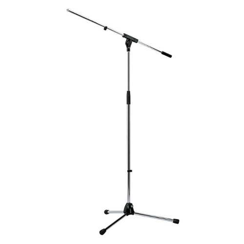K&M 210/6 Microphone Stand (Silver)