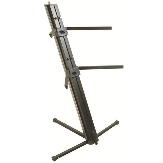 OnStage KS9102 Quantum Core Column Style 2-Tier Keyboard Stand