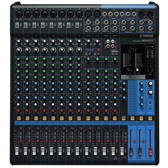 Yamaha MG16XU Mixer with USB and FX