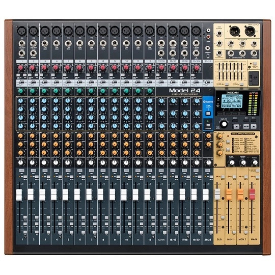 TASCAM MODEL-24 Multitrack Recorder w/ Integrated USB Audio Interface & Analogue Mixer