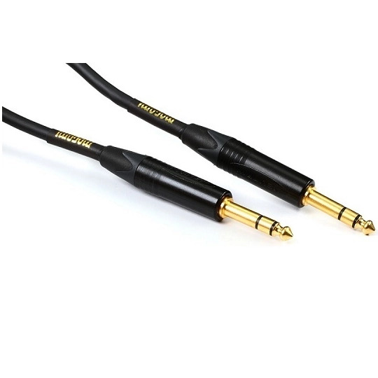 Mogami Gold TRS-TRS Balanced 1/4" Patch Cable - 3ft