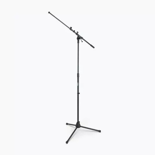 On Stage Boom Mic Stand with Telescoping Euro Boom (Black)