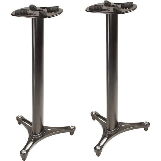 Ultimate Support MS-90/36B Monitor Stand Pair 36" (Black)