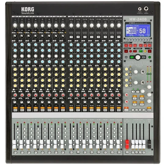 KORG MW2408 24-Channel Hybrid Analog/Digital Mixer