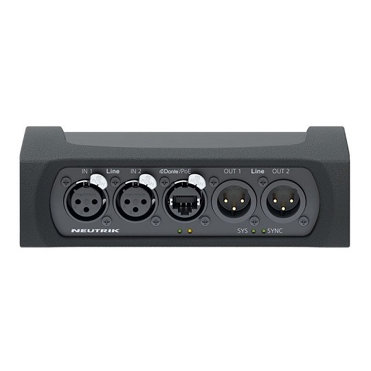 Neutrik NA2-IO-DLINE 2x2 Dante Interface