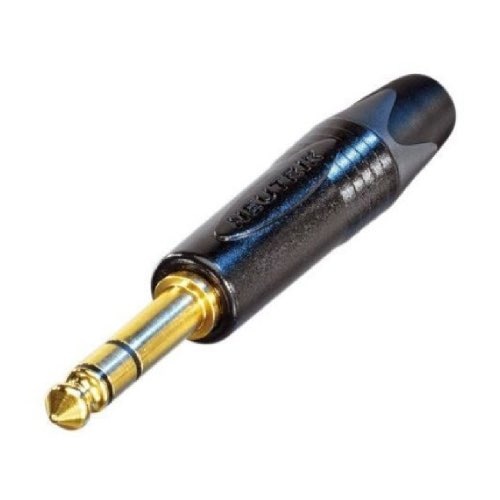NP3X-B Neutrik TRS Jack Straight Gold