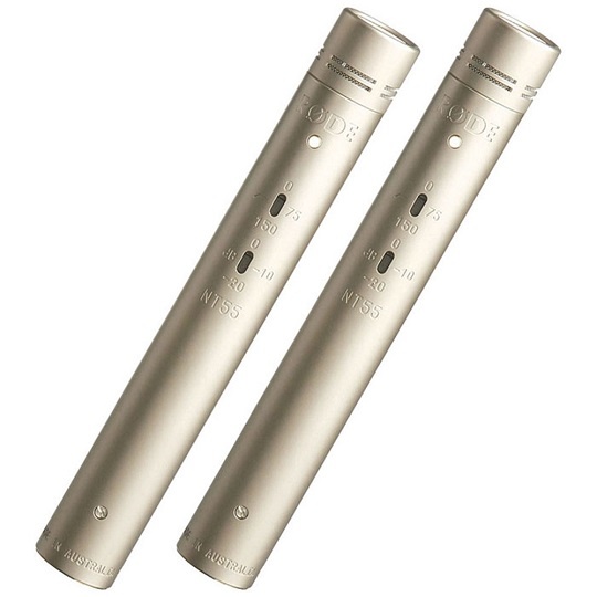 Rode NT55 Multi-Pattern 1/2" Condenser Mics (Matched Pair)