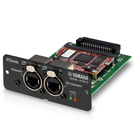 Yamaha NY64D Dante Expansion Card for TF Series Consoles