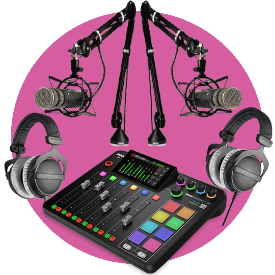 RODE Procaster Duo Podcast Bundle