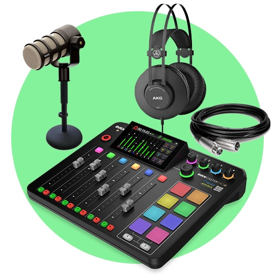 RODE PodMic Solo Podcast Bundle