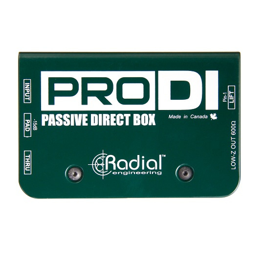 Radial ProDI Passive Direct Box w/ MuMETAL Shield