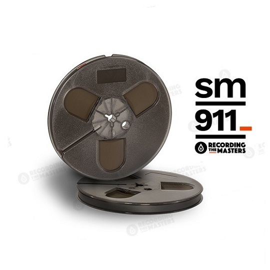 RTM SM911 - ¼in, 7in plastic reel, trident hub, hinged box, 1200ft