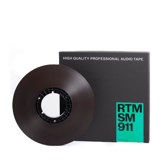 RTM SM911 - 1/2in, 10½in Pancake, NAB hub, hinged box, 2500ft