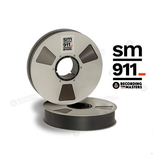 RTM SM911 - 2in, 10½in precision reel, NAB hub, hinged box, 2500ft