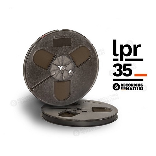 RTM LPR35 - ¼in, 7in plastic reel, trident hub, hinged box, 1800ft
