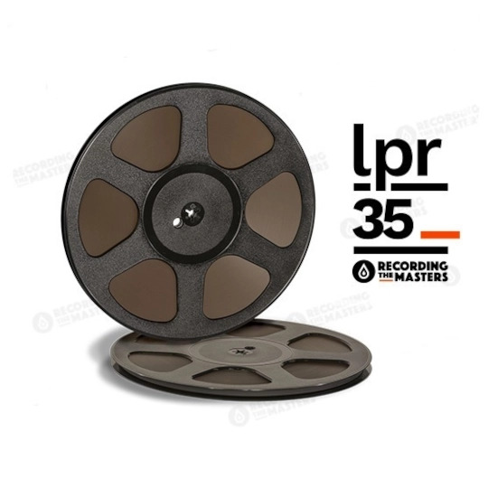 R34512 LPR35 -   ¼in, 10½in plastic reel, trident hub, hinged box, 3608ft 