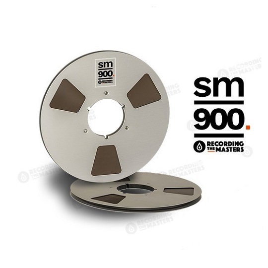RTM SM900 – ¼in, 10½in precision reel, NAB hub, hinged box, 2500ft