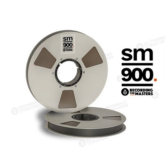 RTM SM900 – 1in, 10½in precision reel, NAB hub, hinged box, 2500ft