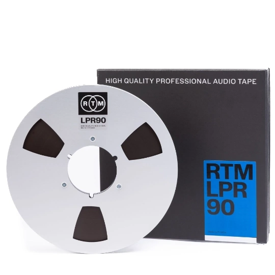 RTM LPR90 - R38520 - 1/4in, 10 1/2in metal reel, NAB hub, hinged box, 3600ft