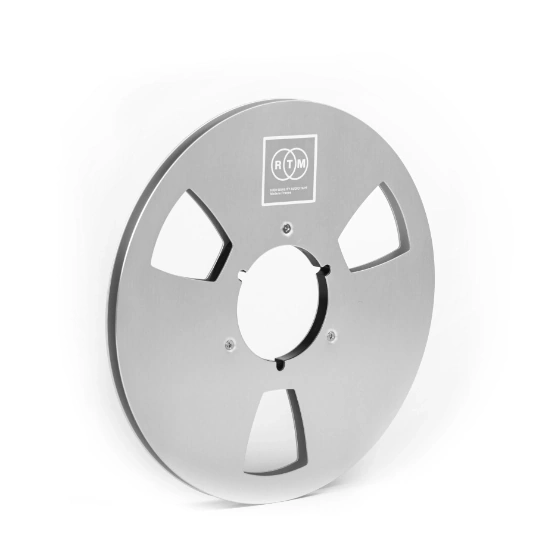 RTM R39600 Nab Hub 10.5 inch Empty Metal Reel for 1/4 inch tape with Hinged Box