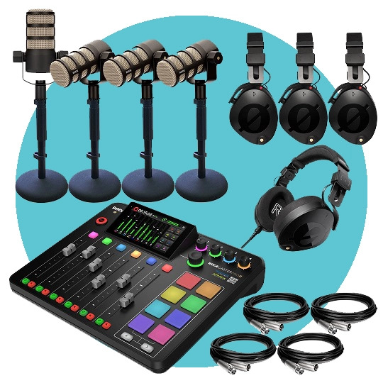 Rode Podcast Bundle Quad