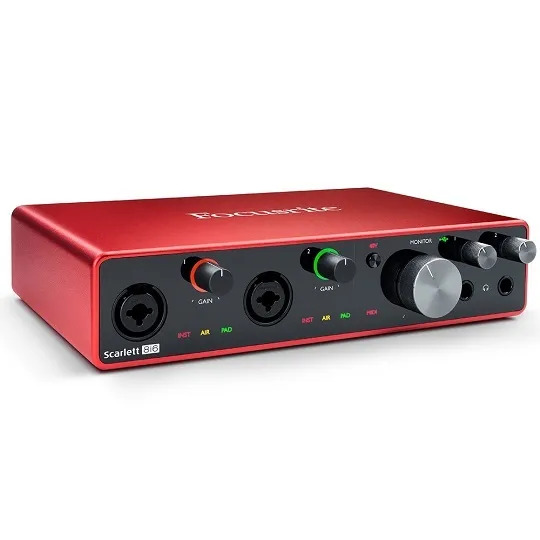 Focusrite Scarlett 8i6 Gen 3 8-in/6-out USB Audio Interface