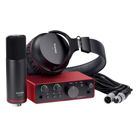 Focusrite Scarlett Solo Studio Gen 4 Bundle