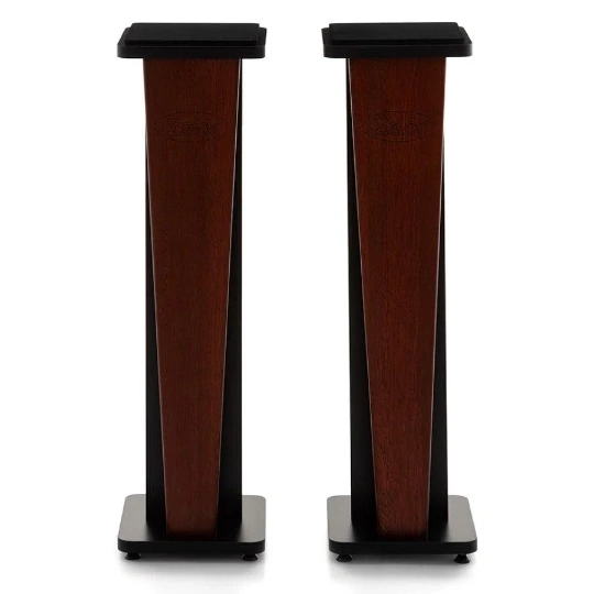 Zaor Croce 42 Speaker Stand Pair (Black & Mahogany)