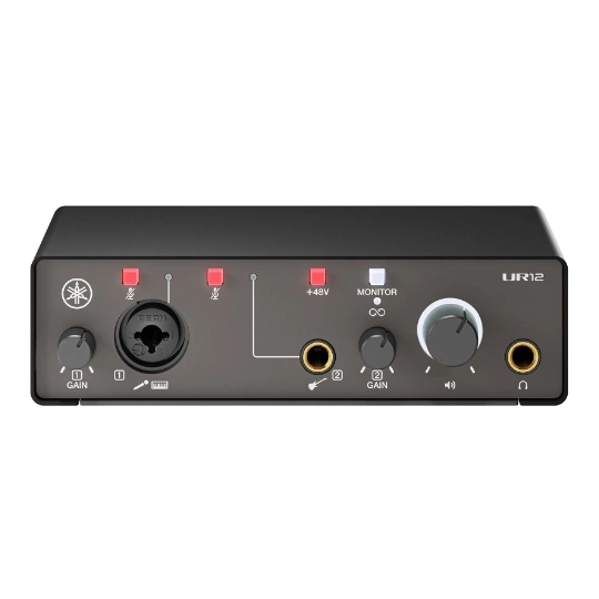 Yamaha UR12MK3 2x2 Audio Interface (Black)
