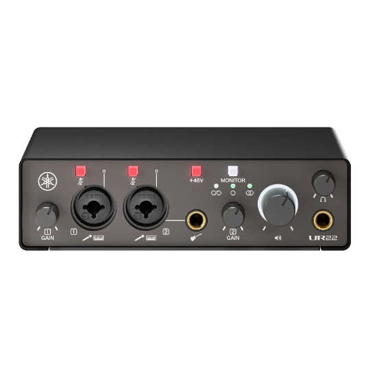 Yamaha UR22MK3 2x2 Audio Interface (Black)