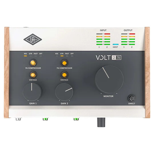 Universal Audio Volt 276 (2 in/ 2 out) USB 2.0 Audio Interface